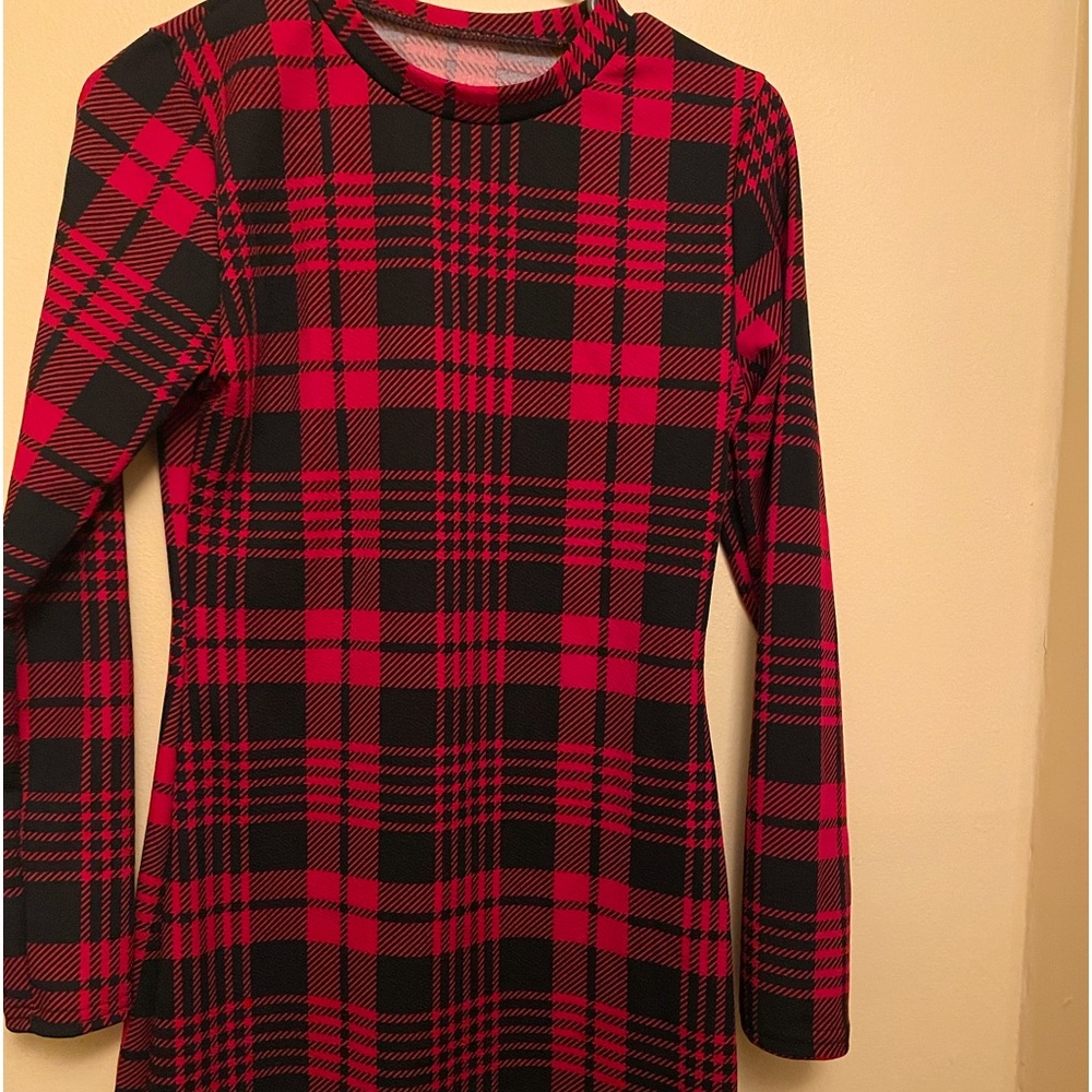 Plaid dress